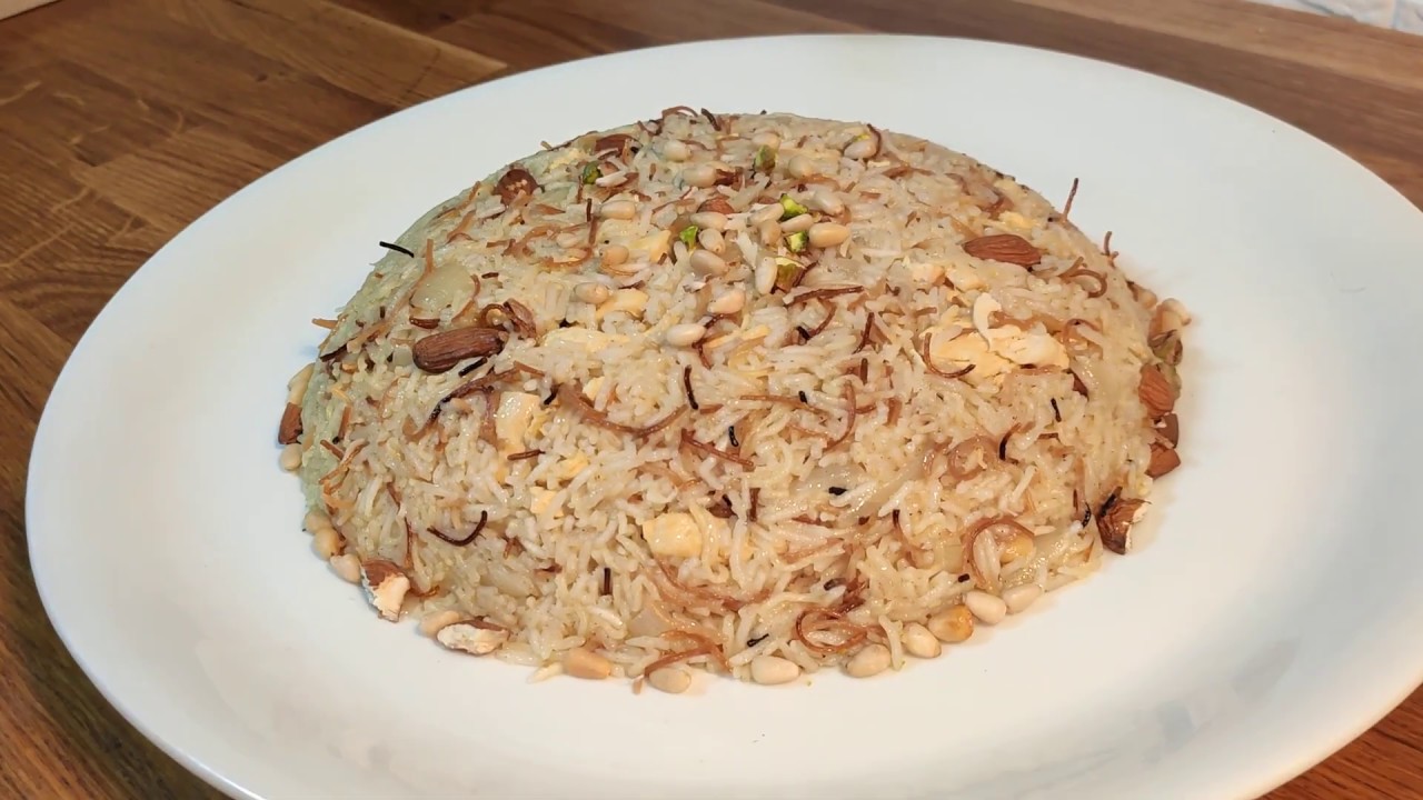 RECETTE LIBANAISE DE RIZ ET VERMICELLE - CUISINE MALIYA - (وصفة الأرز بالشعرية