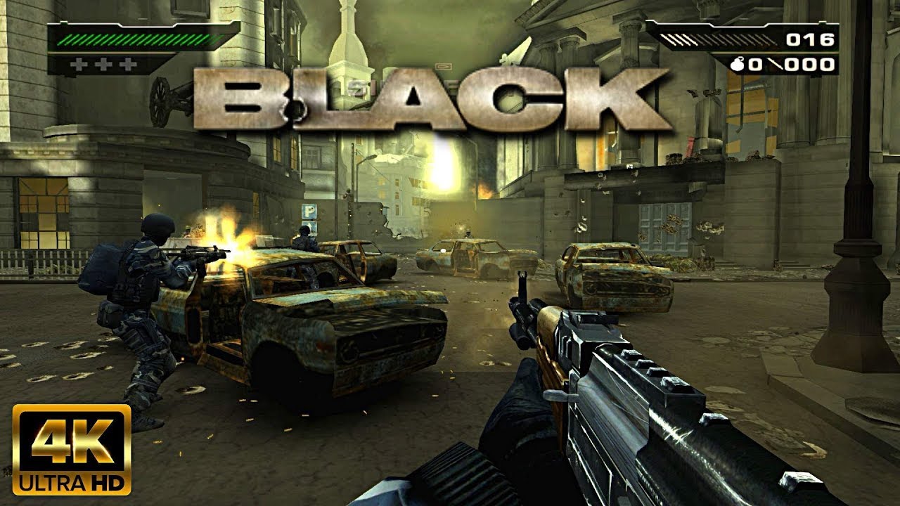 GAMEPLAY BLACK PS2 NIVEL HARD