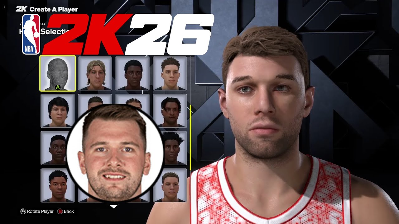 NBA 2K26 | Luka Doncic Face Creation