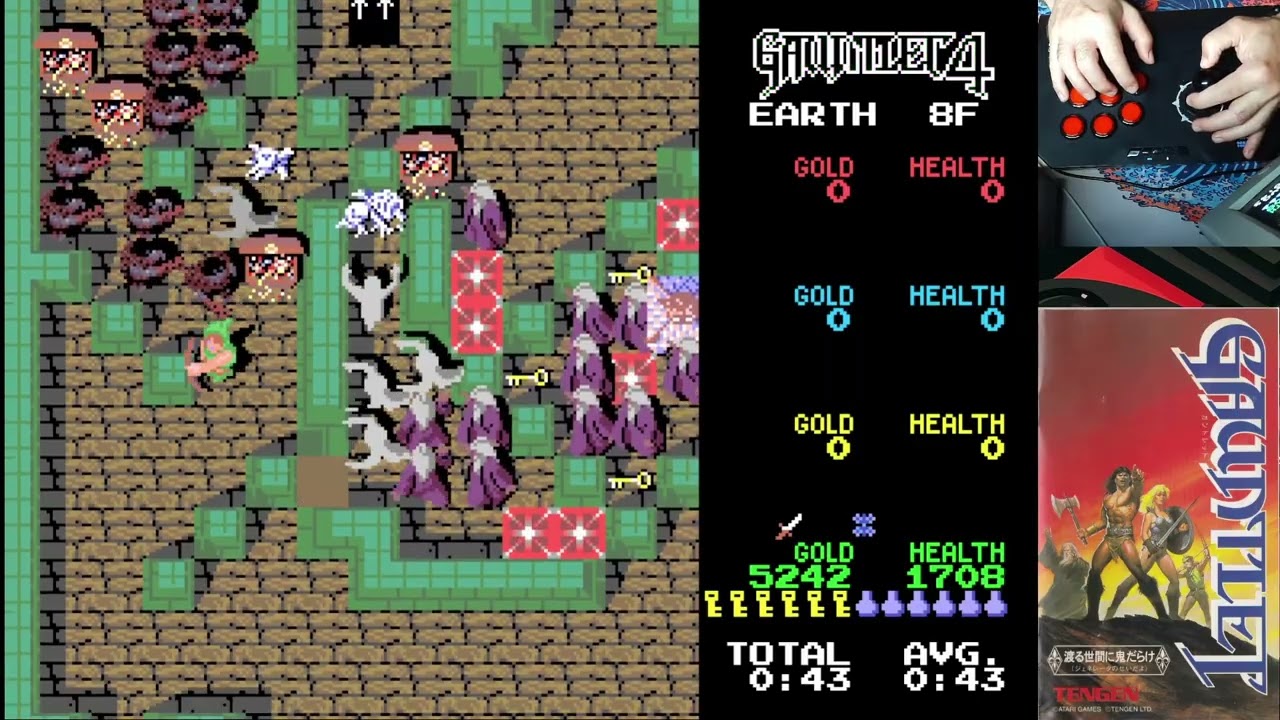 Gauntlet 4 - (USA) - Quest mode - Elf - Earth Tower