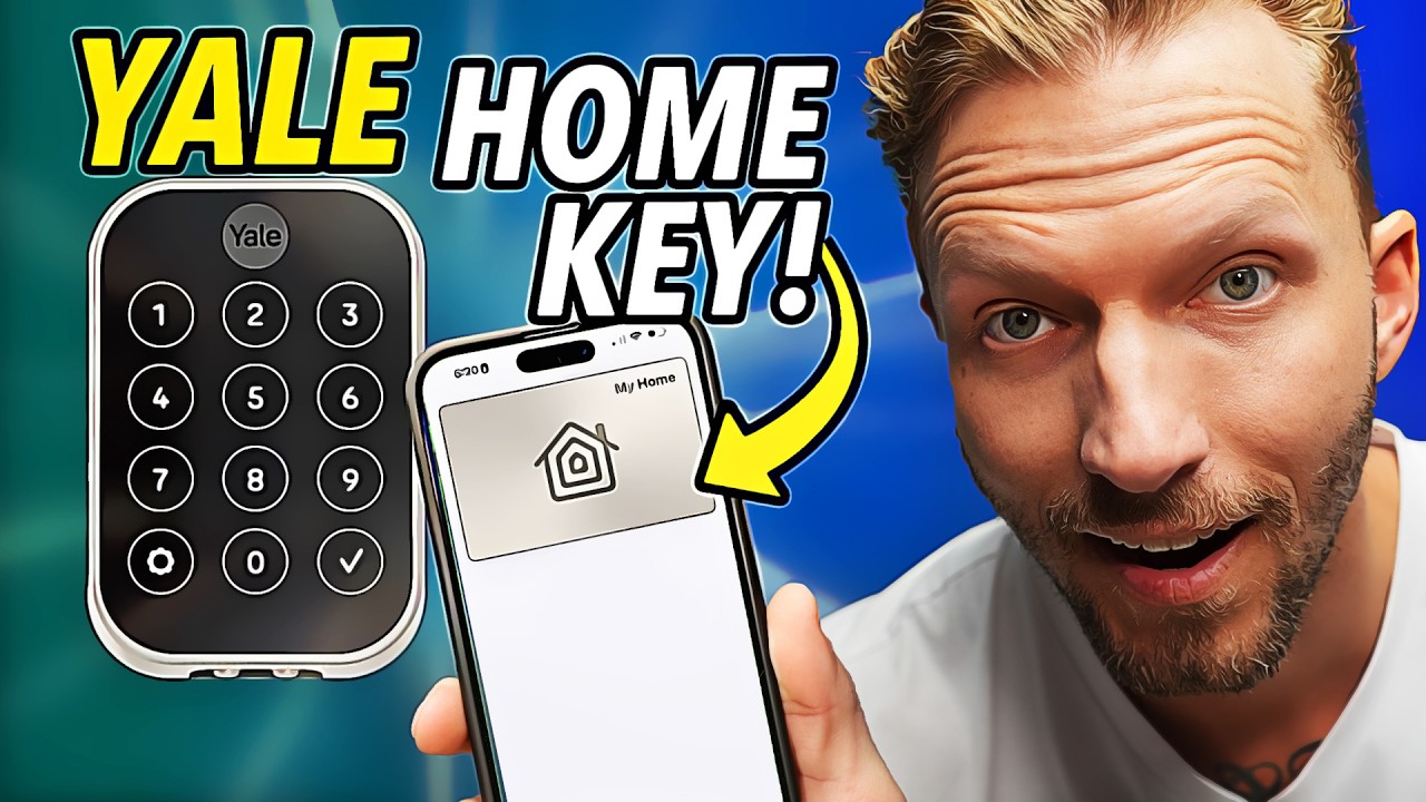 Yale Smart Lock with Apple Home Key!