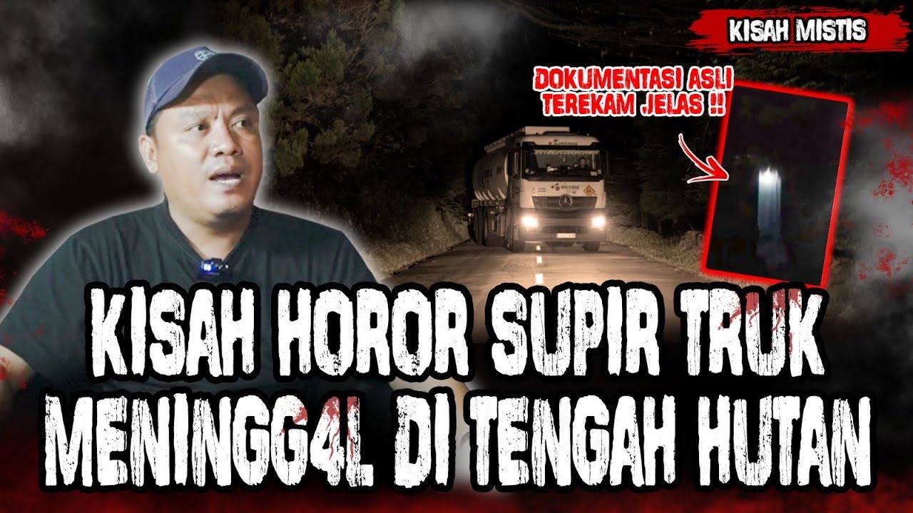 GILAAA TEREKAM JELAS KUNTILANAKNYA DI VIDEO!!! SUPIR TRUK TERJEBAK DI TENGAH HUTAN SAMPE MENINGGAL