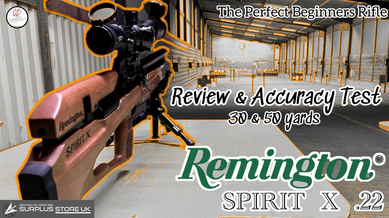 Remington SPIRIT X .22 Review & Accuracy Test (uk spec)                   #airgun #review #gunrange