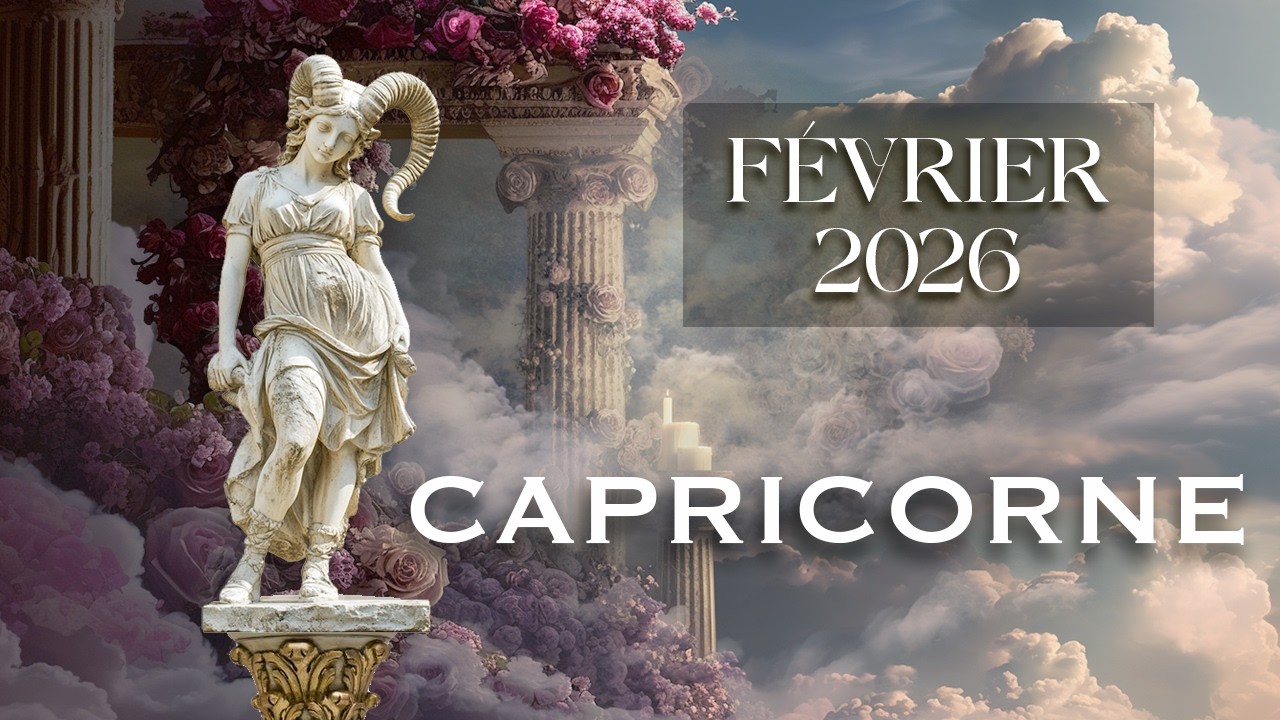 Capricorne Février 2026 : Vous pouvez enfin vous relâcher 🪽