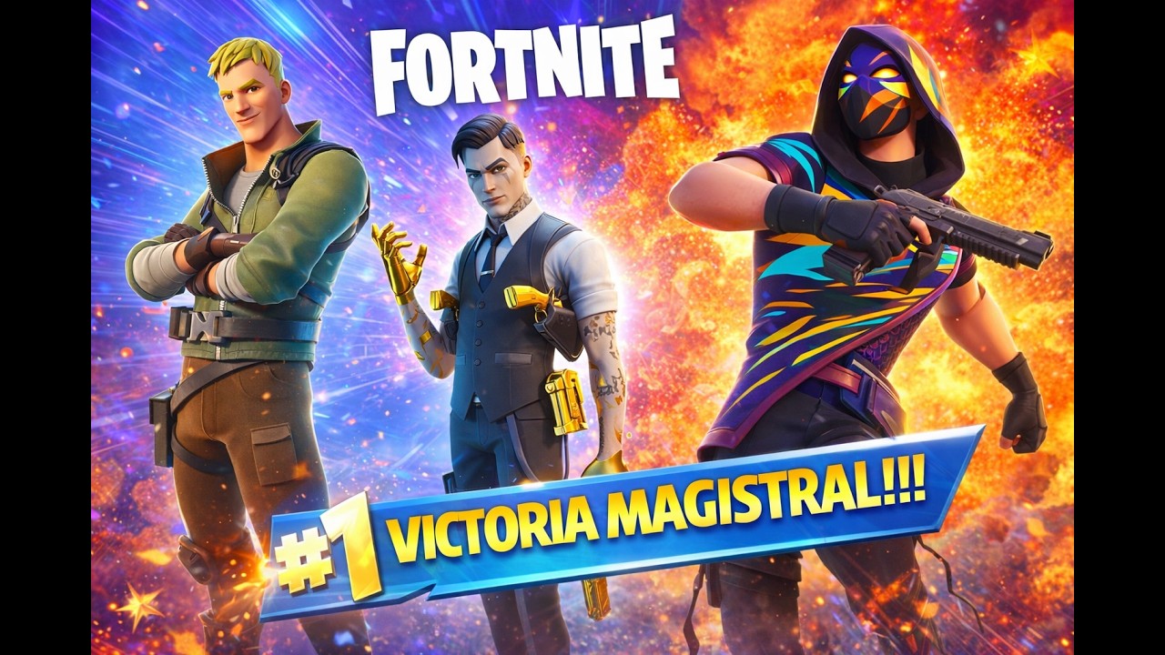 PELEANDO PARA OBTENER UNA VICTORIA EN FORTNITE!!!