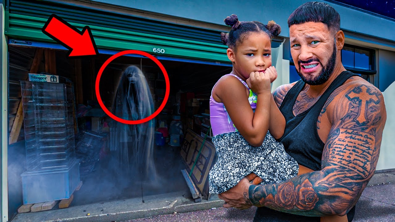 OUR STORAGE UNIT IS HAUNTED!
