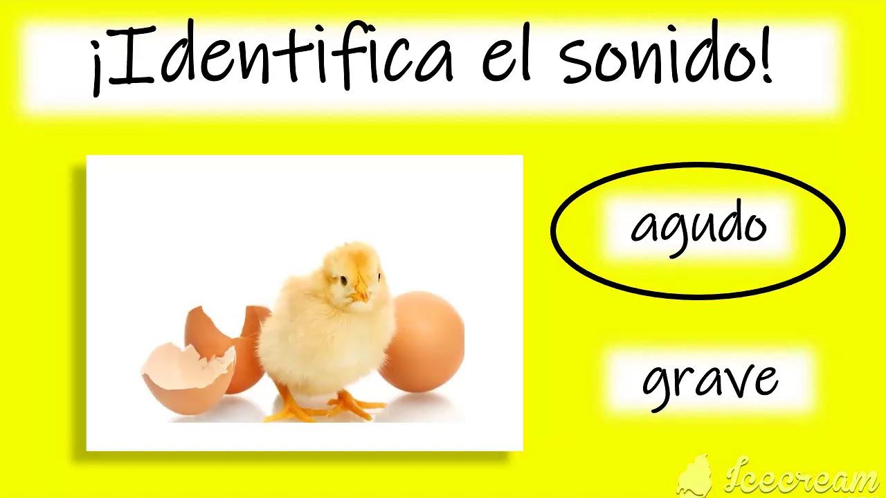 Aprendiendo a diferenciar sonidos AGUDOS y GRAVES!