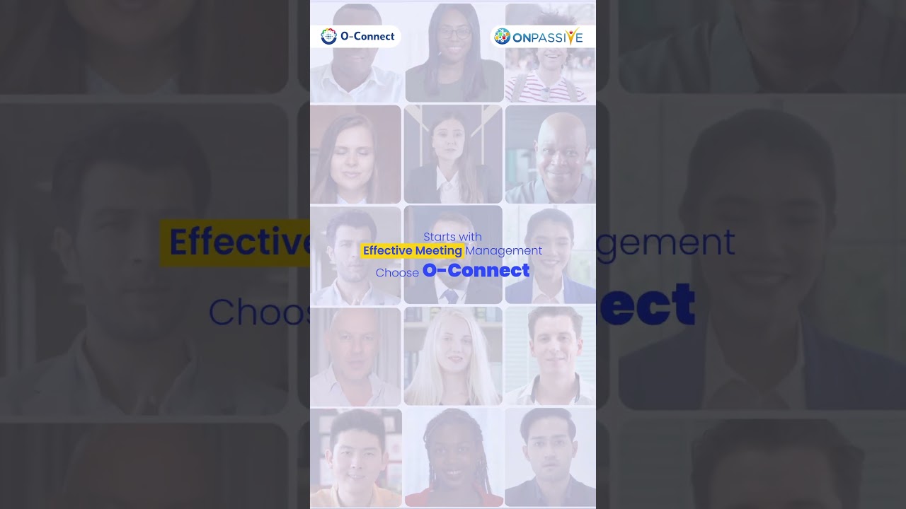 Boost teamwork and master effective meeting management with O-Connect