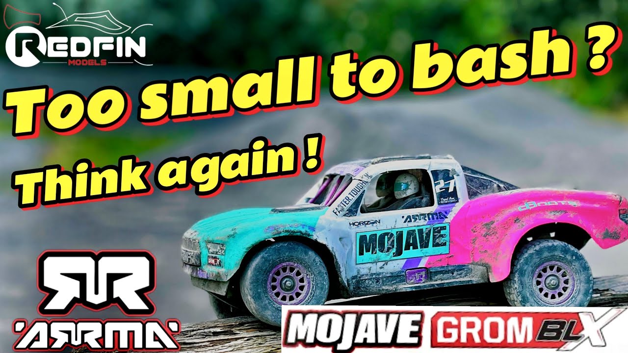 Small Truck, BIG BASH! Arrma Mojave Grom blx Goes Full Send! 🚀