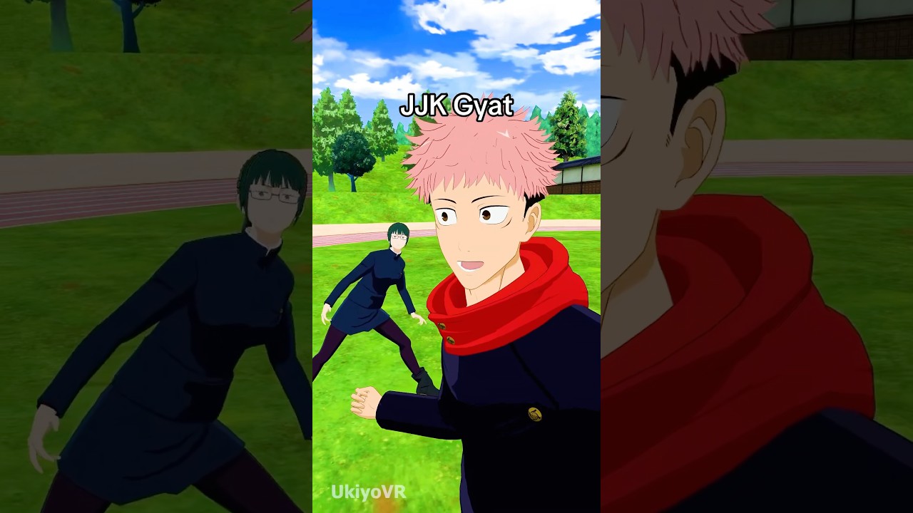 Maki wins Yuji&rsquo;s game #jjk #jujutsukaisen #anime #vrchat