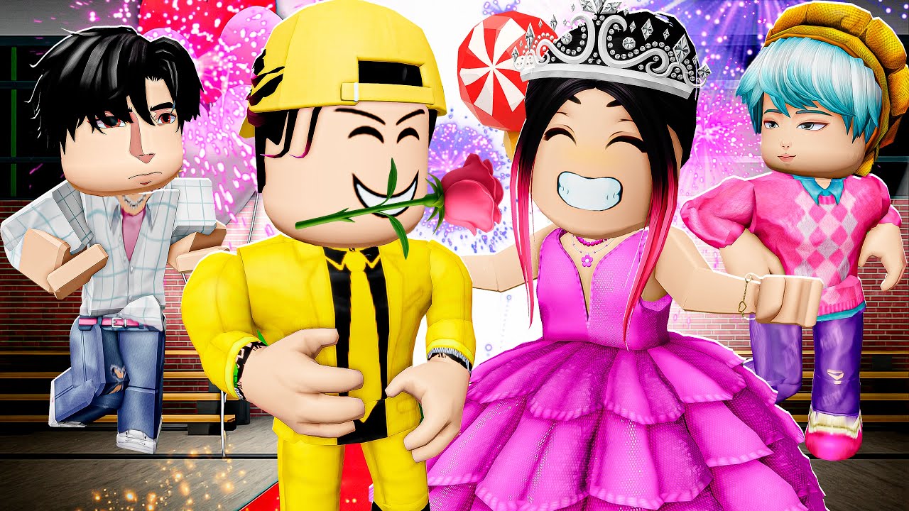 O PRIMEIRO BAILE DA ESCOLA DE ANA TOYS GAMES E JOGADOR DE AMARELO CORUJA NO BROOKHAVEN!