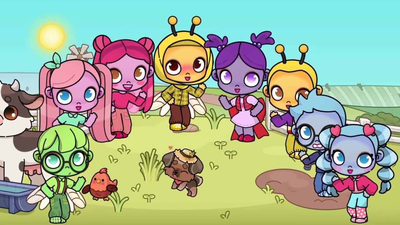 How To Make LU  &the Bally Bunch ✨️💜 in Avatar World!! #avatarworld #luandtheballybunch