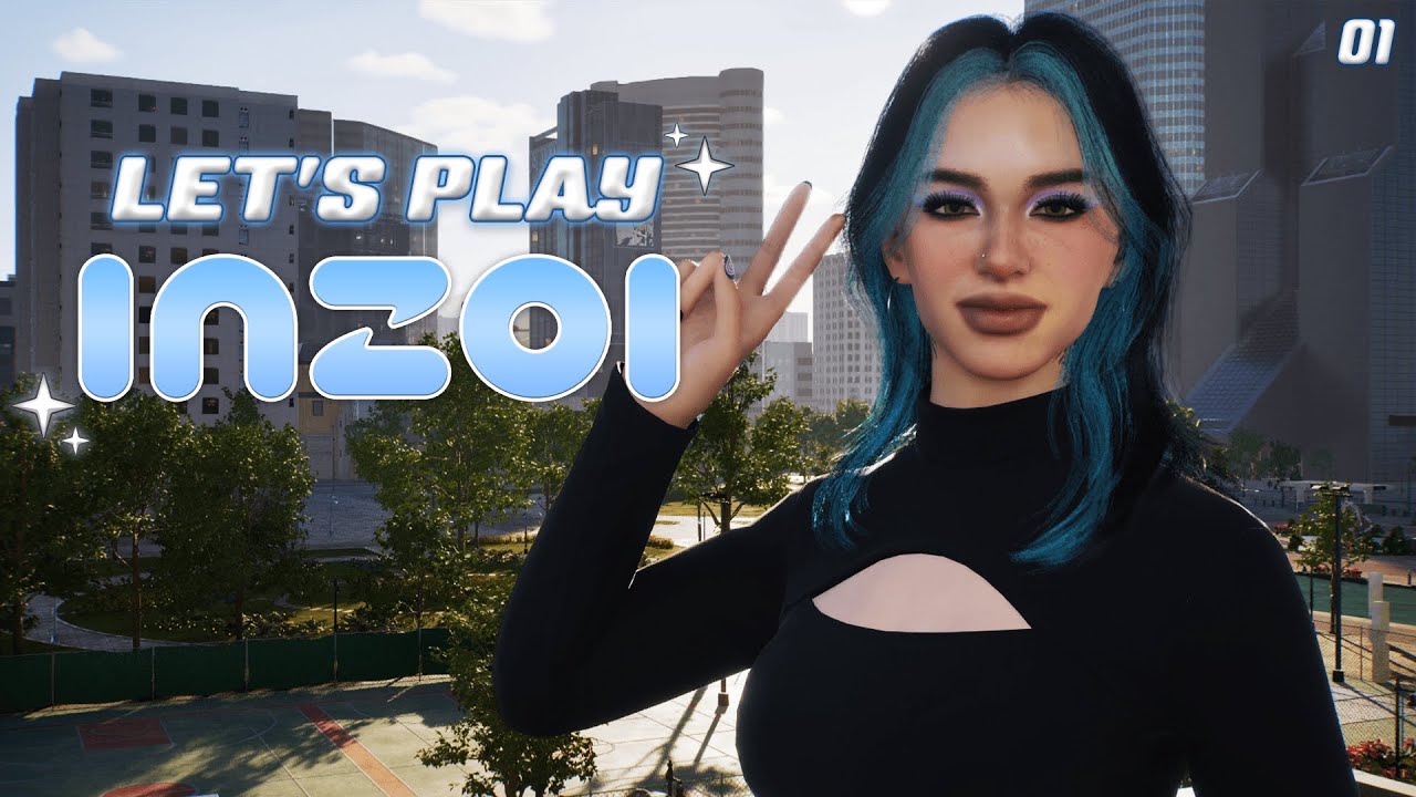 Let's Play: inZOI | 1 Hour of Exploring the City, Driving, & Meeting New People!