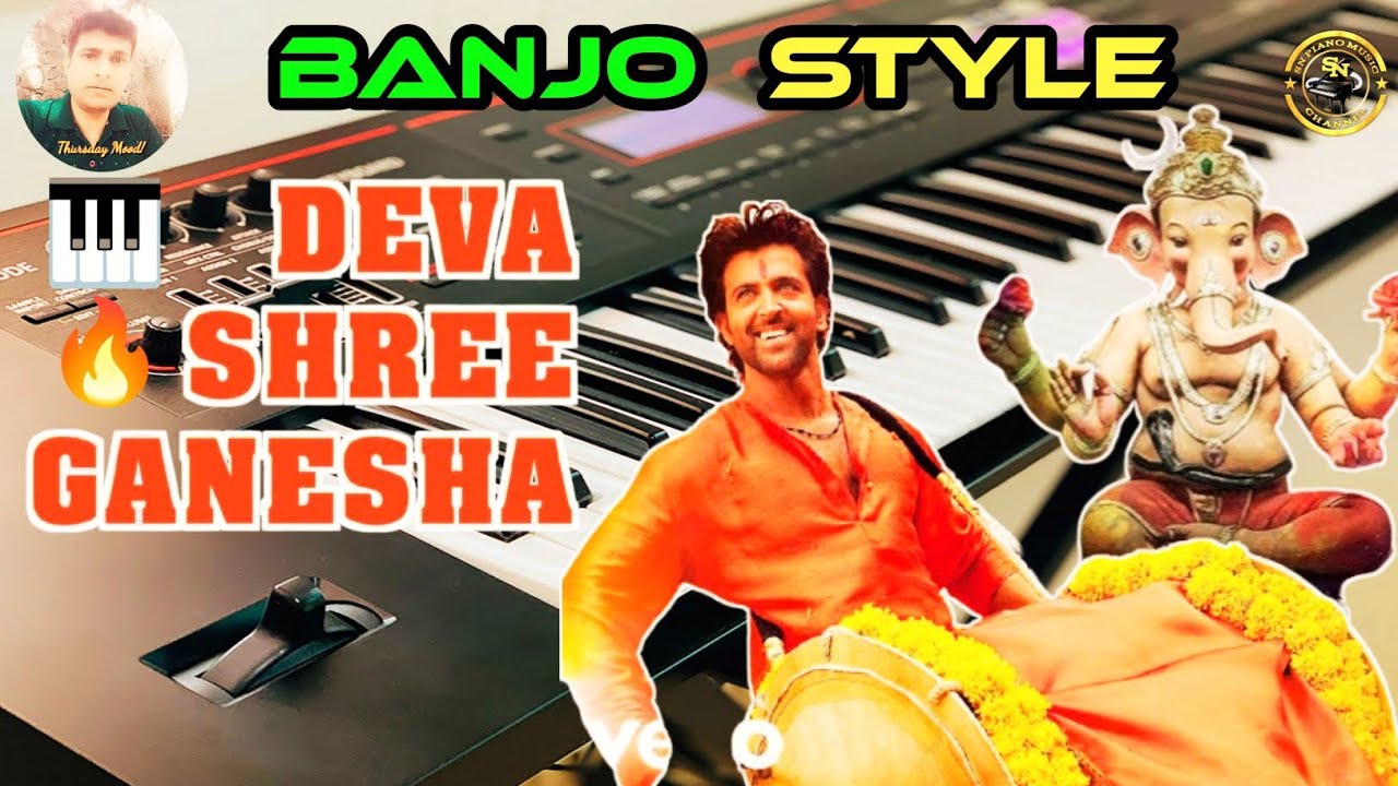 Deva Shree Ganesha#youtubevideo #Piano Cover & Tutorial# Agnipath Movie Song Keyboard Piano 