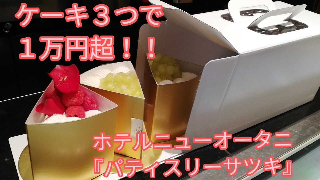 １カット🍰4000円超！メロンケーキ購入✨【ホテルニューオータニ(パティスリーサツキ)】さらに足をのばし散歩してNo.4でパンも🎵【麹町駅周辺】