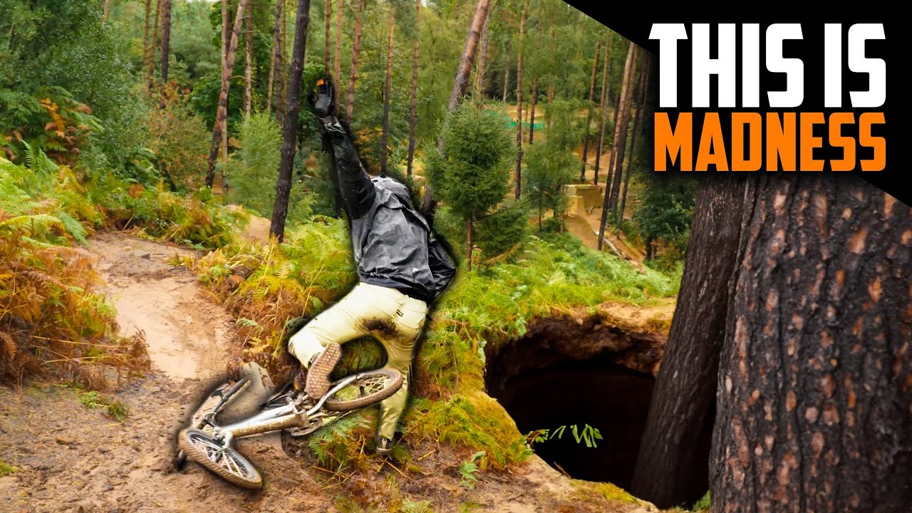 MINI BIKE DOWNHILL ENDS BADLY!!