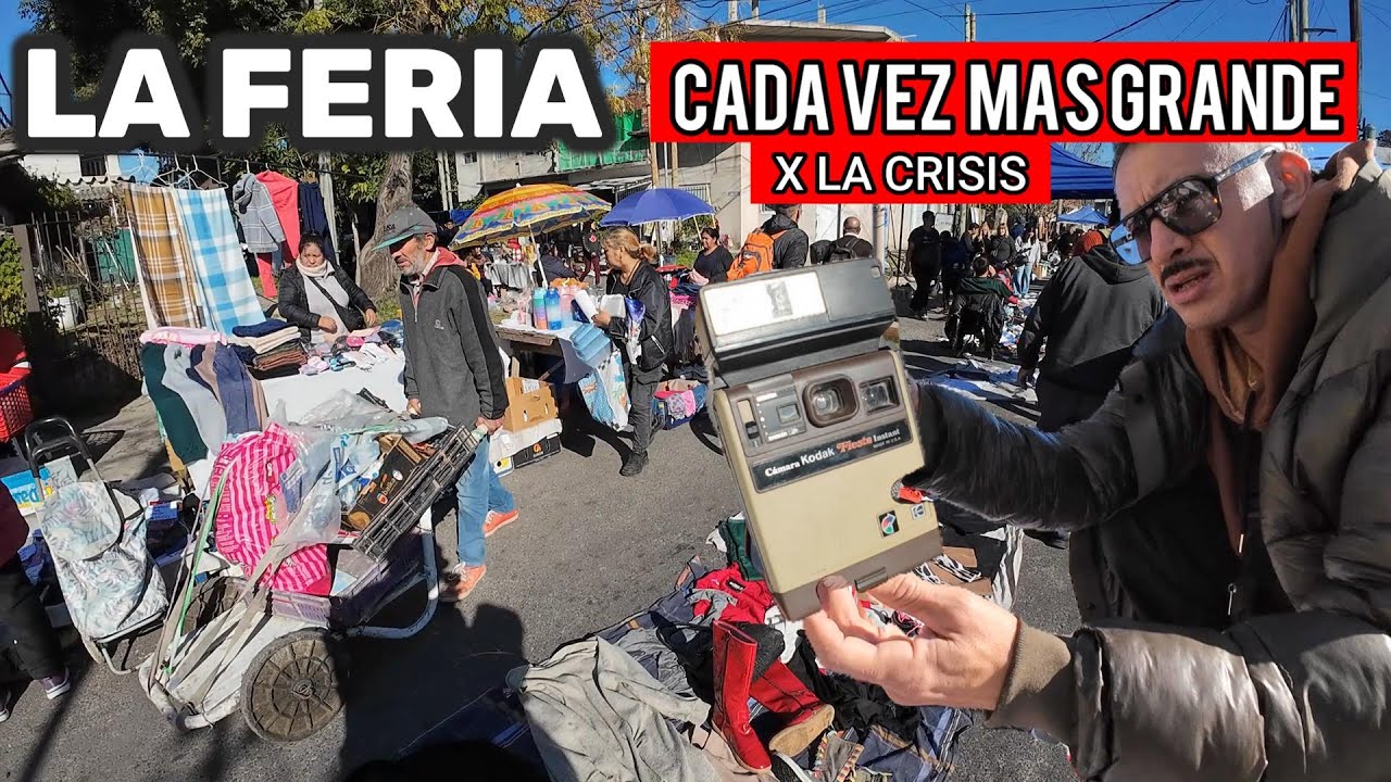 Ezpeleta, La Feria del pueblo, crece cada día más por la CRISIS ARGENTINA