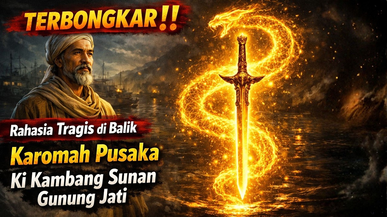 TERBONGKAR‼️ Rahasia Tragis di Balik Karomah Pusaka Ki Kambang Sunan Gunung Jati