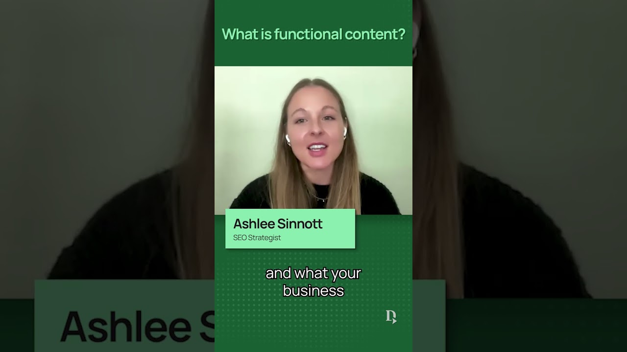 What is Functional Content?