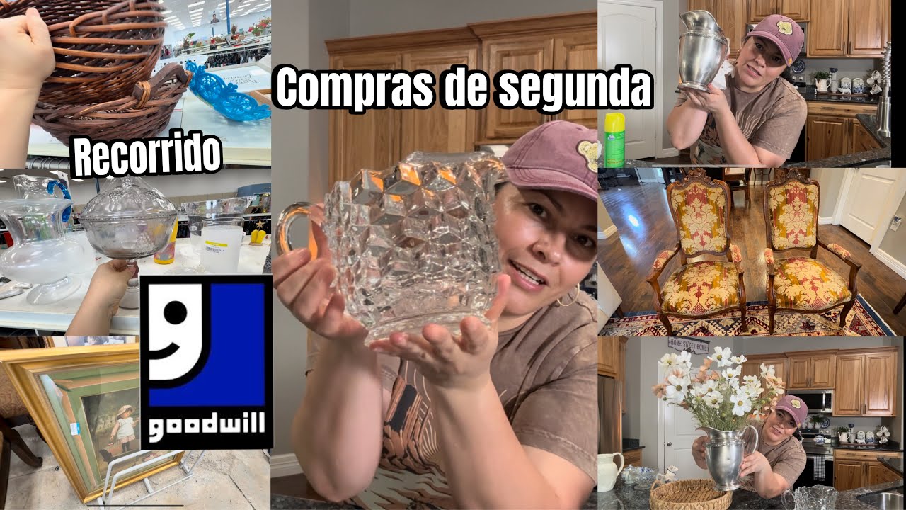 Compras de segunda recorrido de segunda mano GOODWILL 🤗
