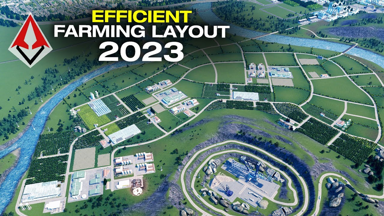 Efficient Farming Layout with Minimal Traffic in Hilly Strait City Ep 05