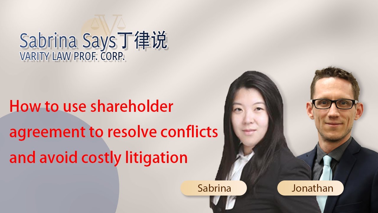 How to use shareholder agreement to resolve conflicts and avoid costly litigation