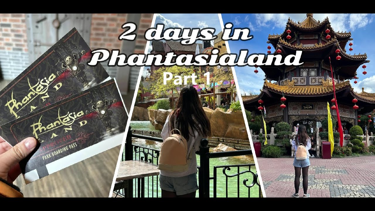 2 days in Phantasialand part one / Germany Travel