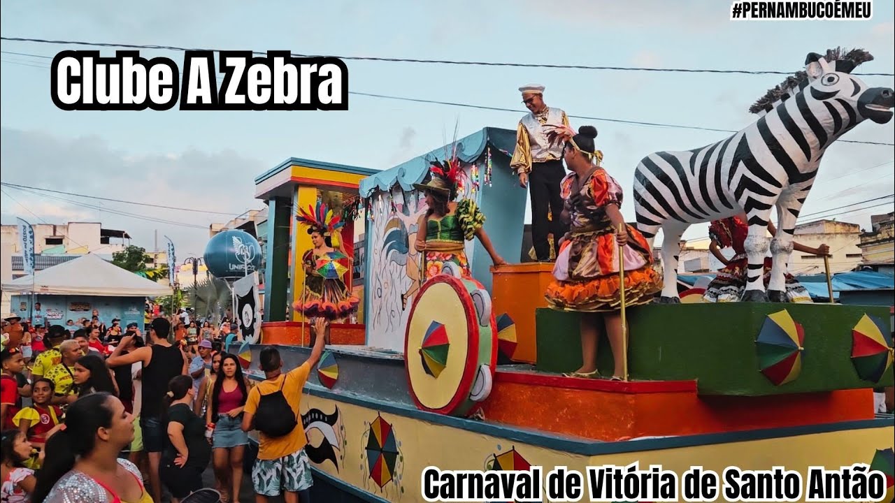 Clube A Zebra 43 Anos ( Carnaval de Vitória de Santo Antão 2025 )