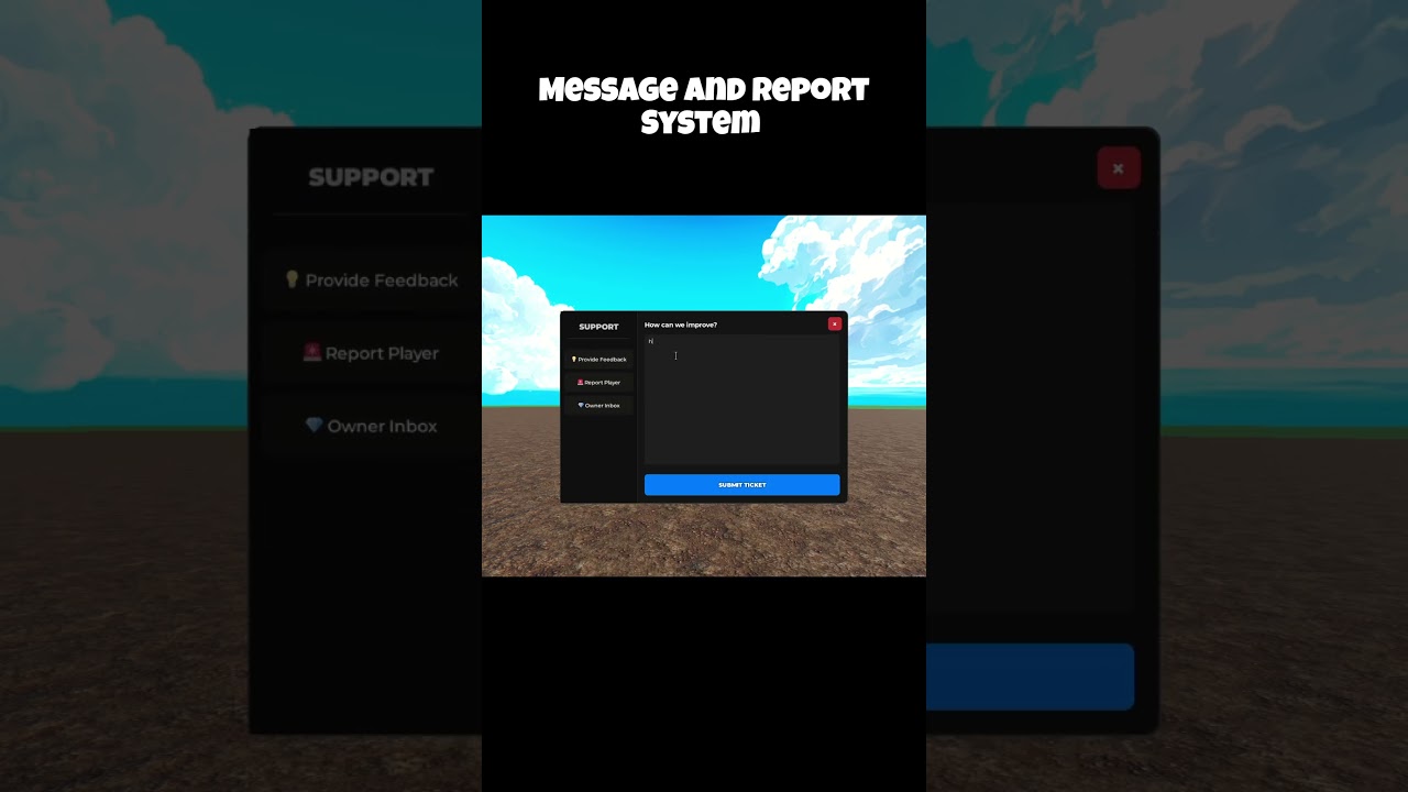 🔥 FREE Message & Report System for Roblox Studio! #viral #shorts #trending
