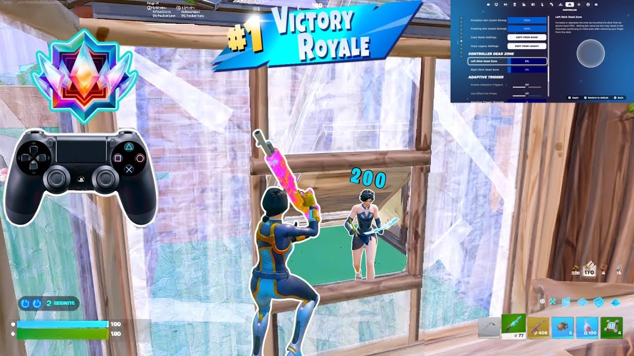 *UPDATE* Best Settings & Sensitivity on Controller ⚡ Fortnite Unreal Reload Gameplay