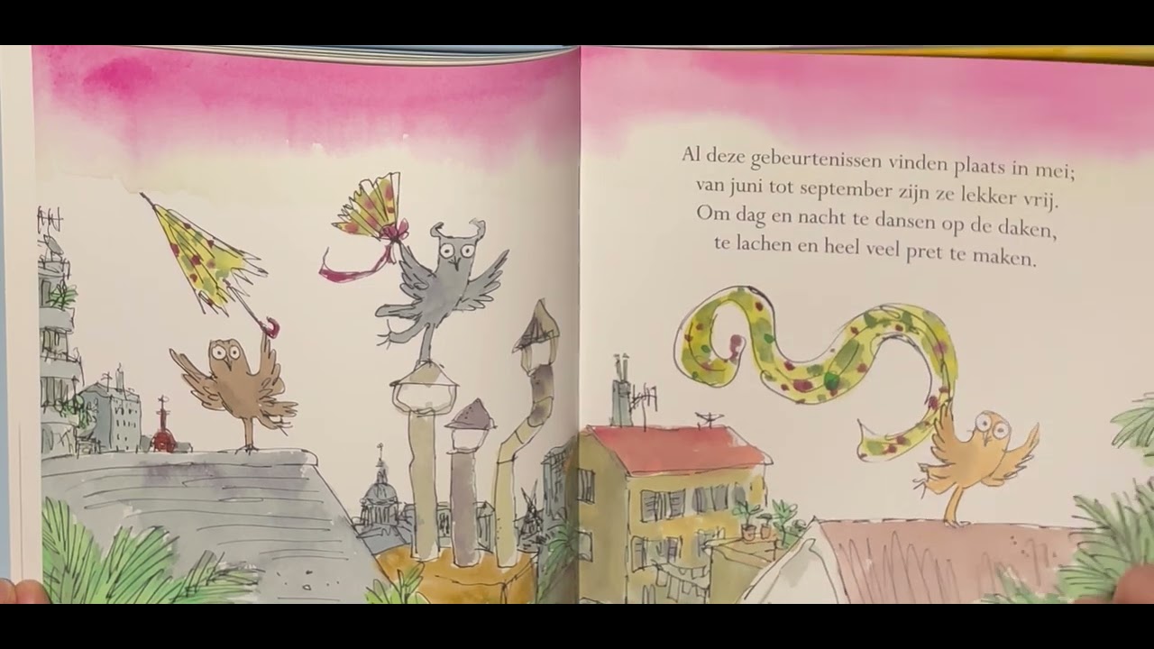 3 kleine uiltjes - boek van Emanuele Luzzati * John Yeoman / illustraties door Quentin Blake
