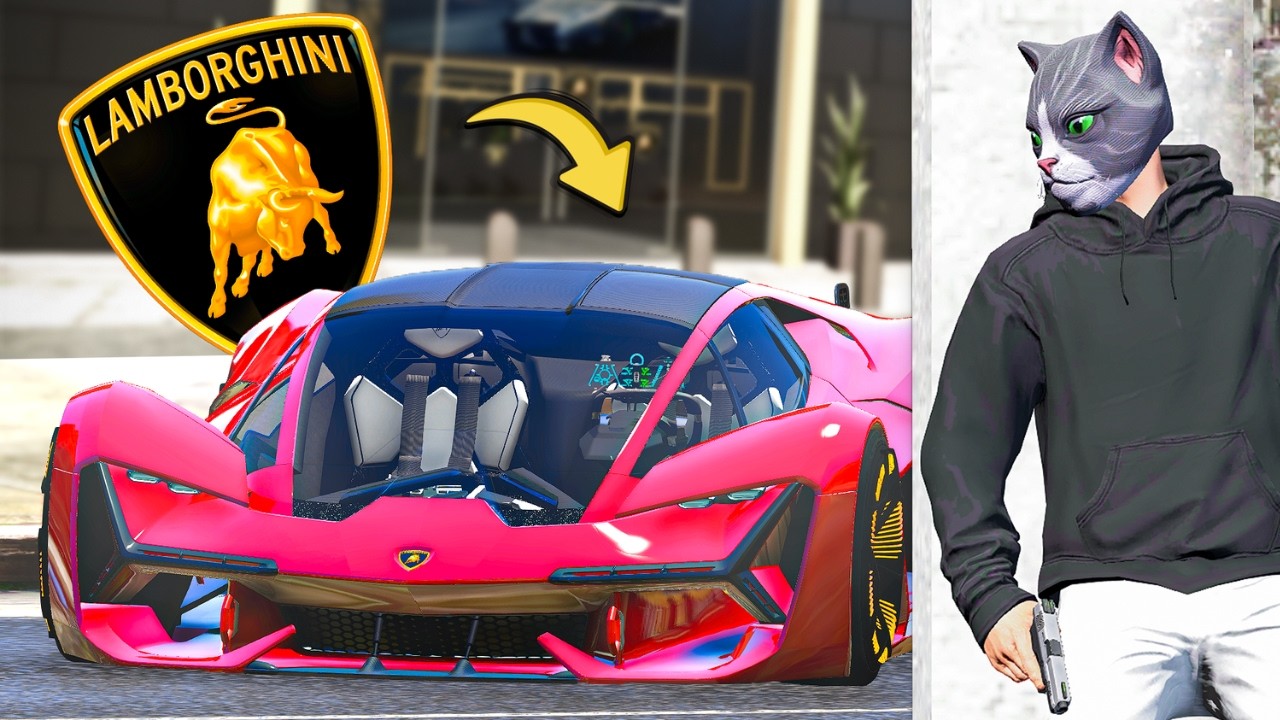 Breaking Into The Lamborghini Dealership in GTA 5 RP