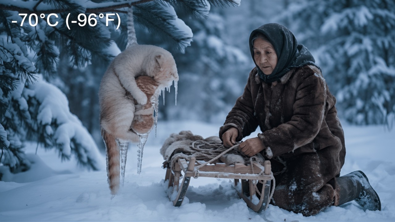 An Old Woman Found Them Frozen in the Snow — What Happened Next Was Unbelievable