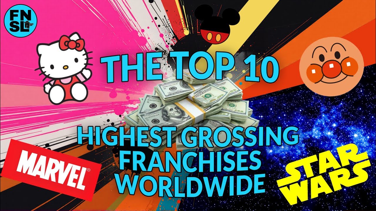 Top 10 Highest-Grossing Money Making Media Franchises in the World!
