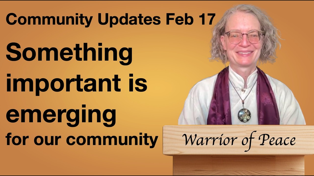 Community updates Feb 17 -  Something important is emerging for our community