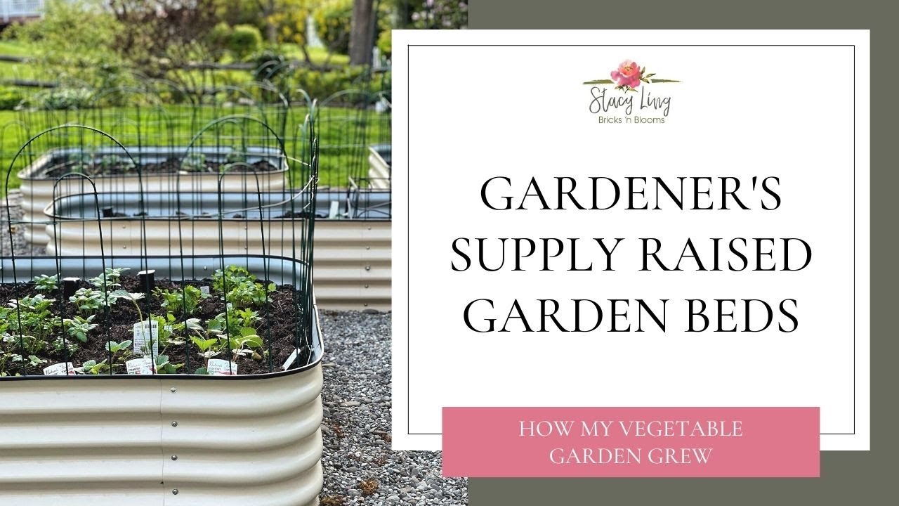 GARDENER’S SUPPLY RAISED GARDEN BEDS // Vegetable Garden // 🌸Bricks ’n Blooms