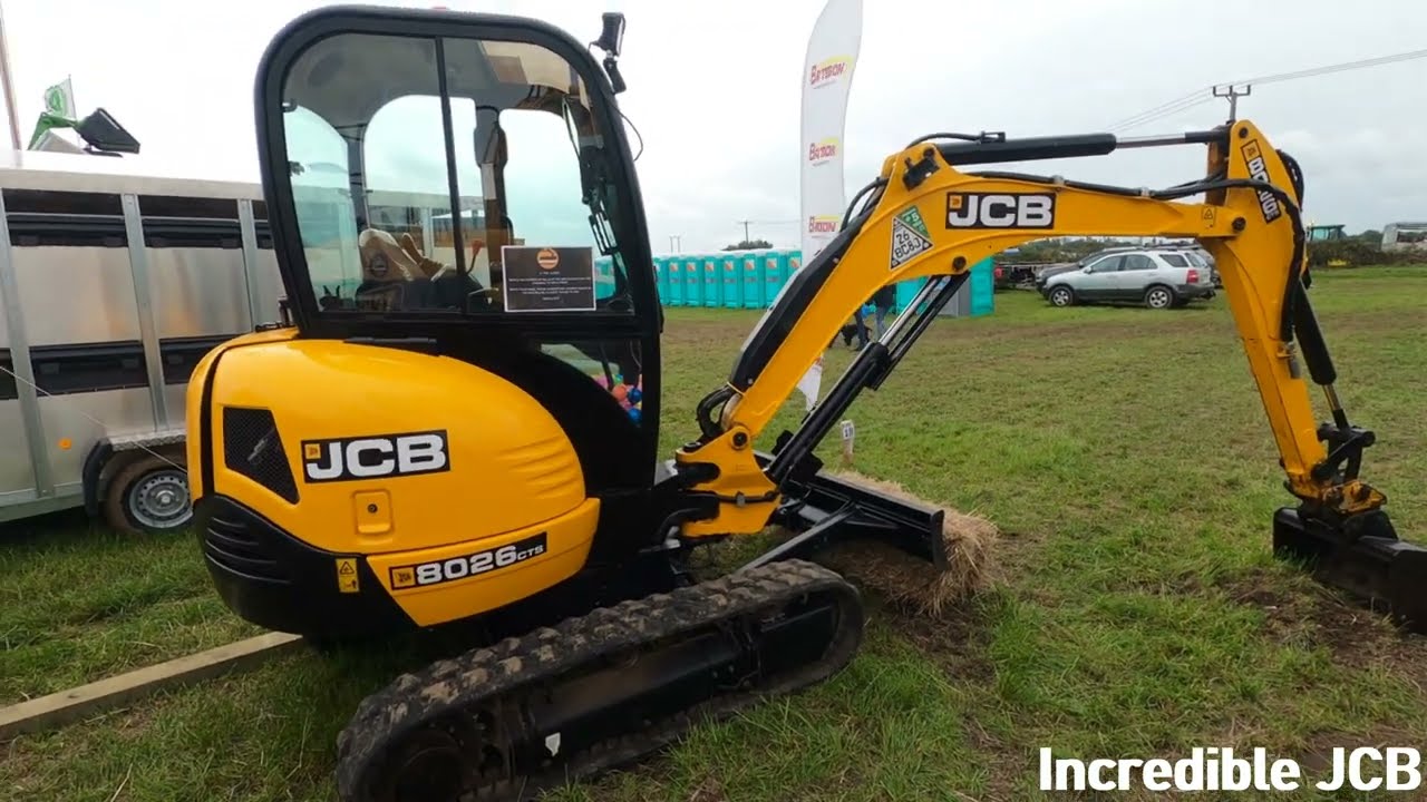 2020 JCB 8020 CTS 1.1 Litre 3-Cyl Diesel Mini Tracked Excavator (19 HP) Scoop Contracts
