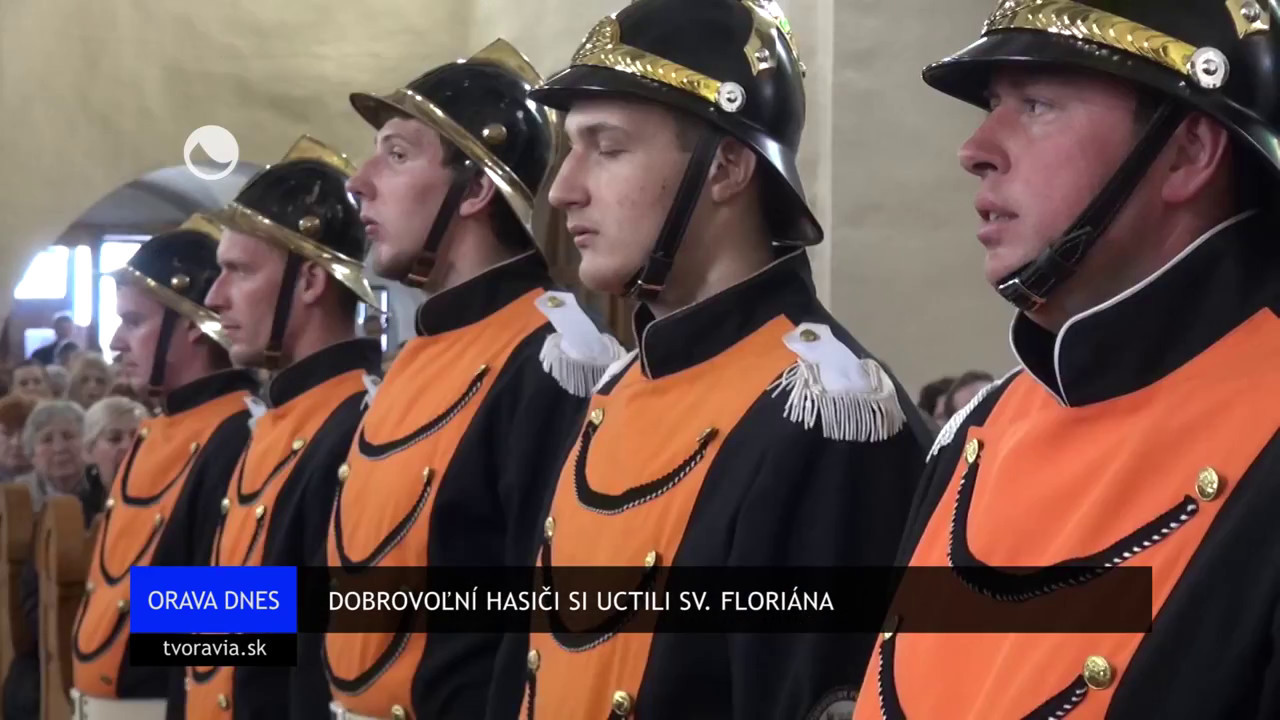 DOBROVOĽNÍ HASIČI SI UCTILI SV. FLORIÁNA