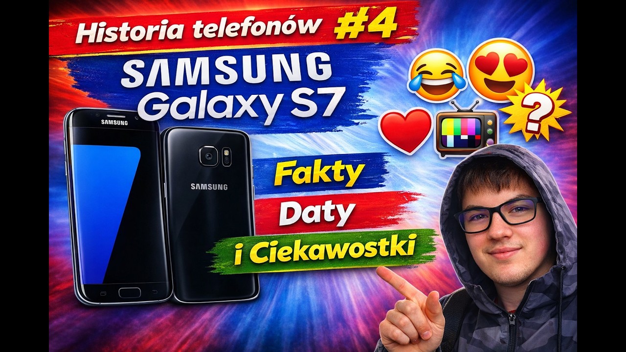 Historia Telefon&oacute;w #4 | Samsung Galaxy S7 &ndash; Fakty, Daty i Ciekawostki