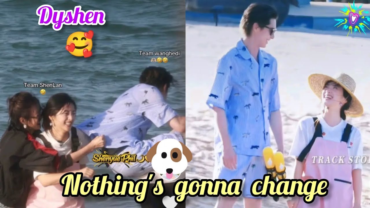 Shen Yue and Dylan Wang enjoyed the : beach for the last time!