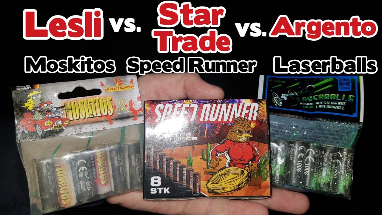 Moskitos Lesli vs. Speedrunner Startrade vs. Laserball Argento | PhilippFireworks