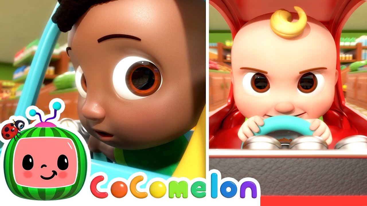 Shopping Cart Song | Cody & JJ! It's Play Time! CoComelon Kids Songs