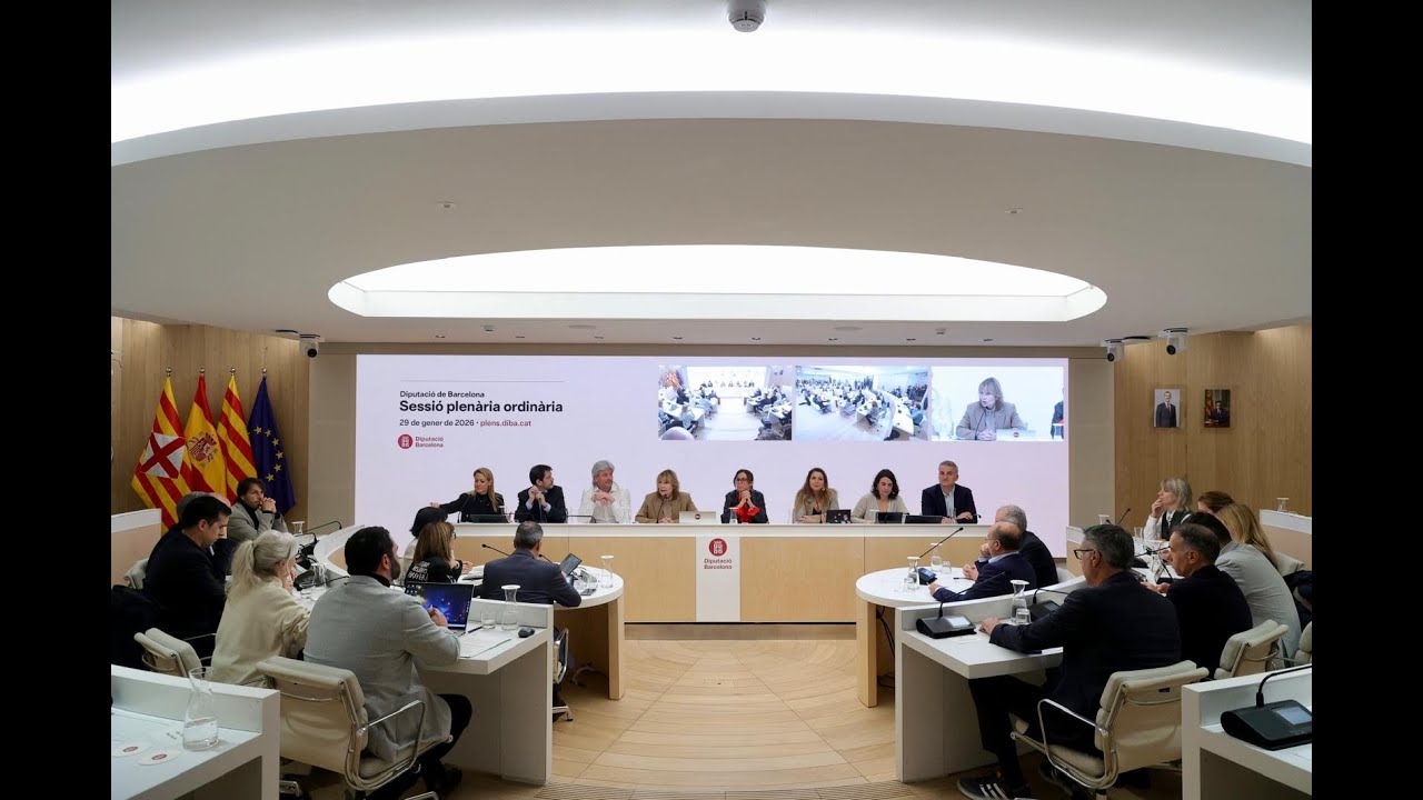 Ple ordinari de gener de 2026 de la Diputació de Barcelona