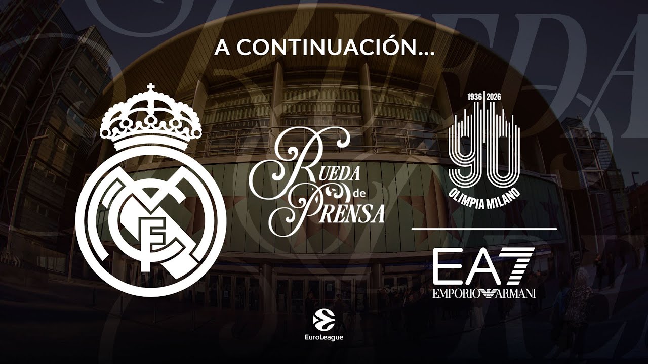 Post-game Press Conference | Real Madrid - EA7 Emporio Armani Milano | EuroLeague