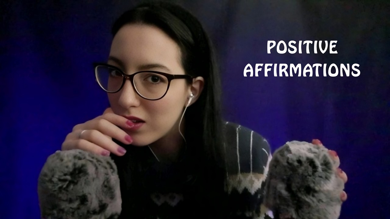 🌠 ASMR - 🥰 BREATHY & SLOW POSITIVE AFFIRMATIONS 🥰 (Mic Touching, Whispering) 🌙