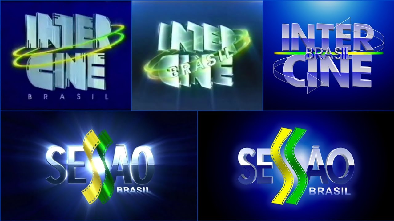 (SIMULAÇÃO) Vinhetas Intercine Brasil e Sessão Brasil (2004-2007-2014 e Minhas Vinhetas) ao Meu Som