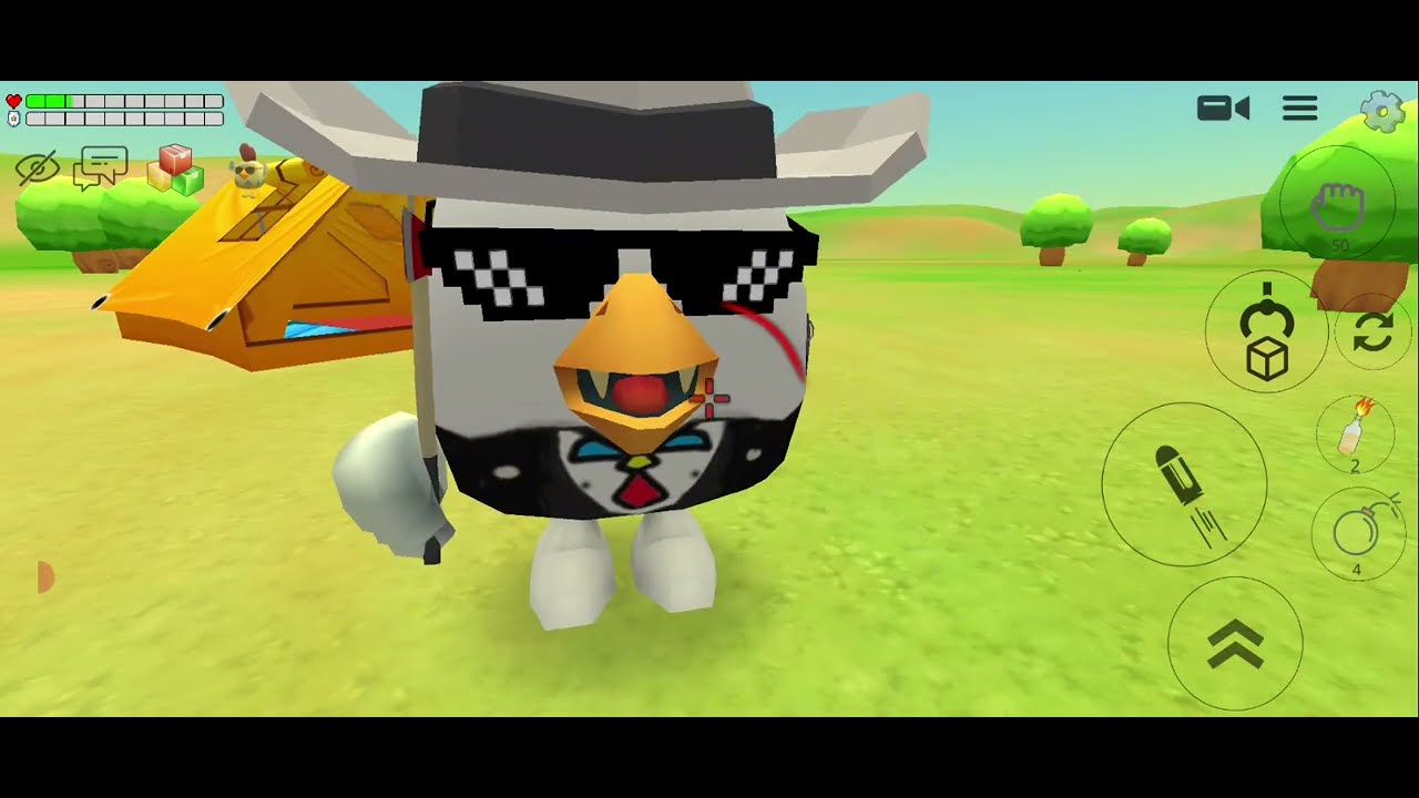🌲👾 MONSTRUO EN EL CAMPAMENTO 🚨🚨 CHICKEN GUN
