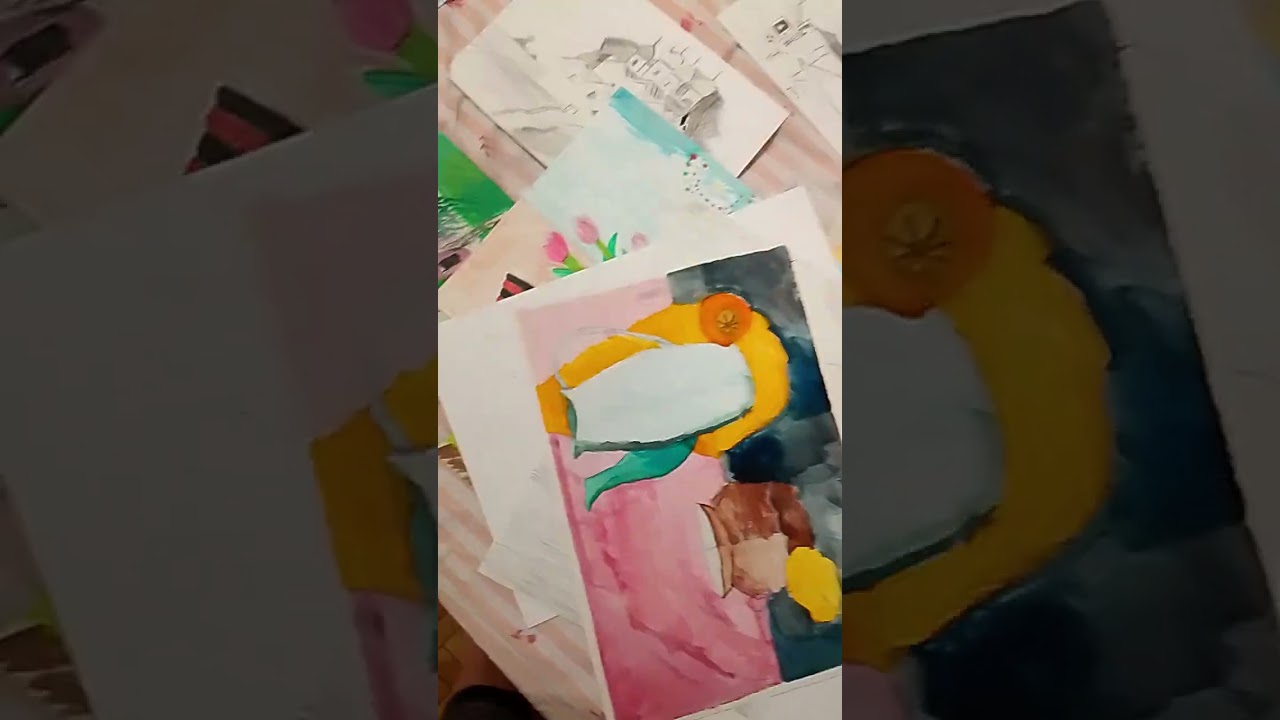 Мои рисунки из художественной школы 