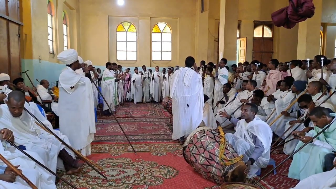 በጎንደር ቅዱስ ቂርቆስ ጥሪ በተደረገላቸው የጎንደር በዓታ የአቋቋም ምስክር ጉባኤ ቤት አድራሾች የ