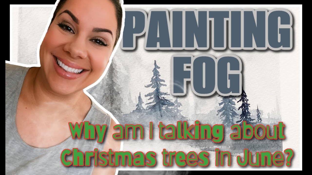 Beginner Watercolor How to : Fog